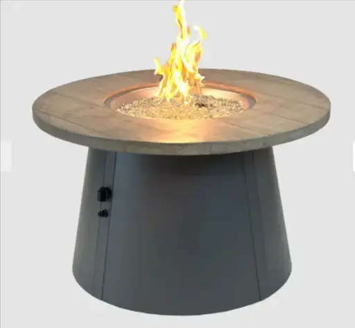 Cirvalo Round Gas Fire Pit Table